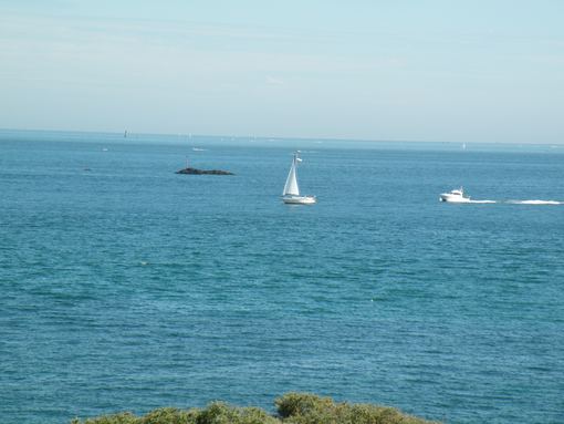  voilier et hors-bord